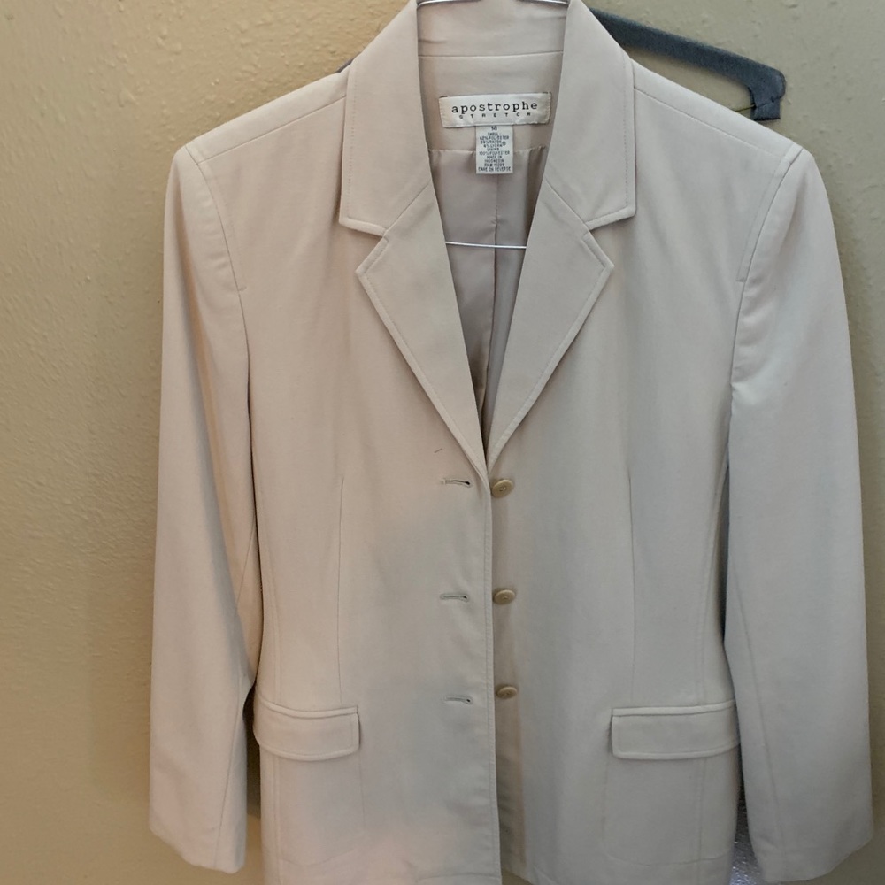 Apostrophe jacket. Box 1.